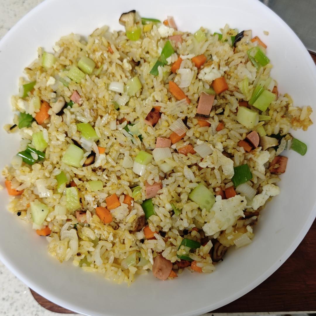 炒米饭蛋炒饭二十分钟快手家常