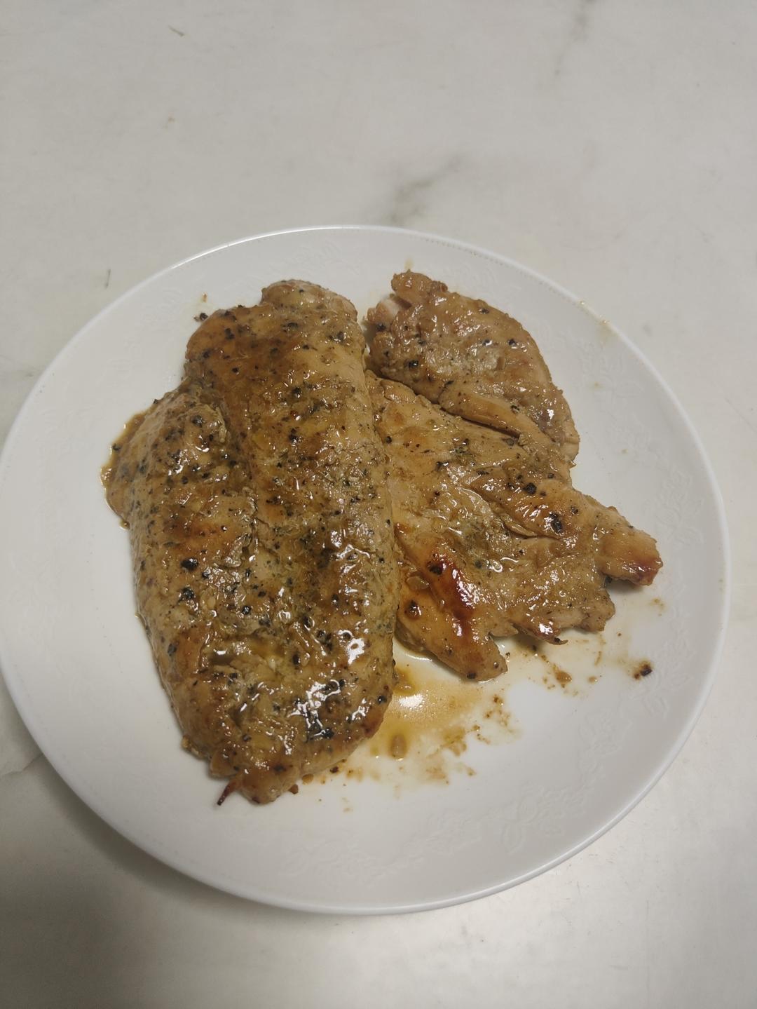 减脂期最爱的香煎鸡胸肉｜超好吃