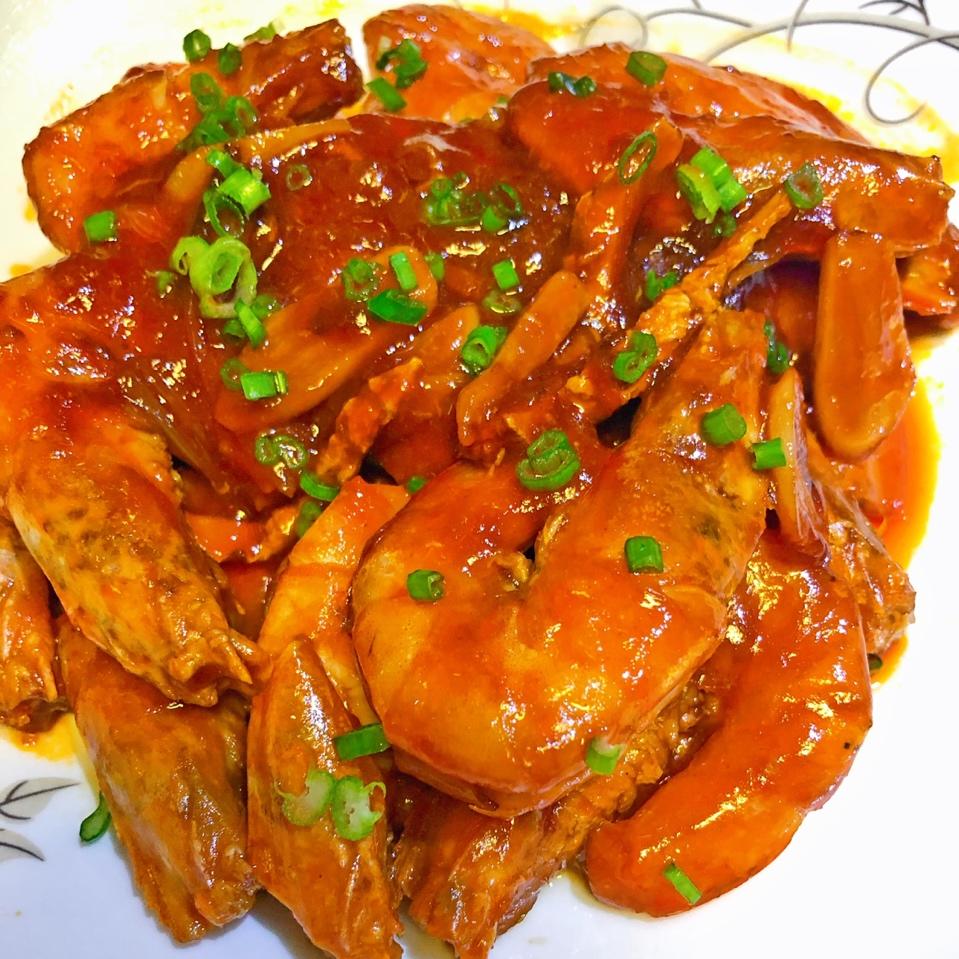 超高好吃的家常油焖大虾