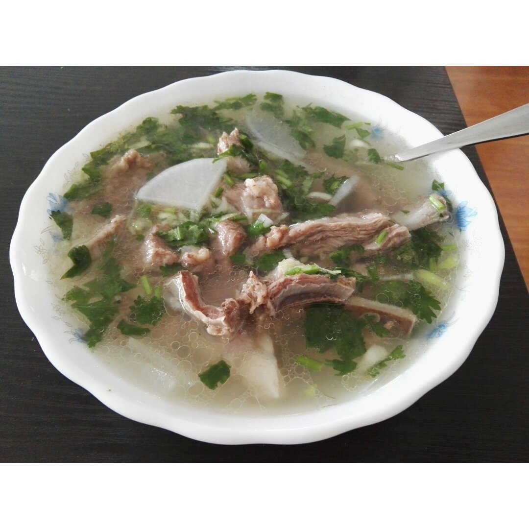 萝卜炖羊排