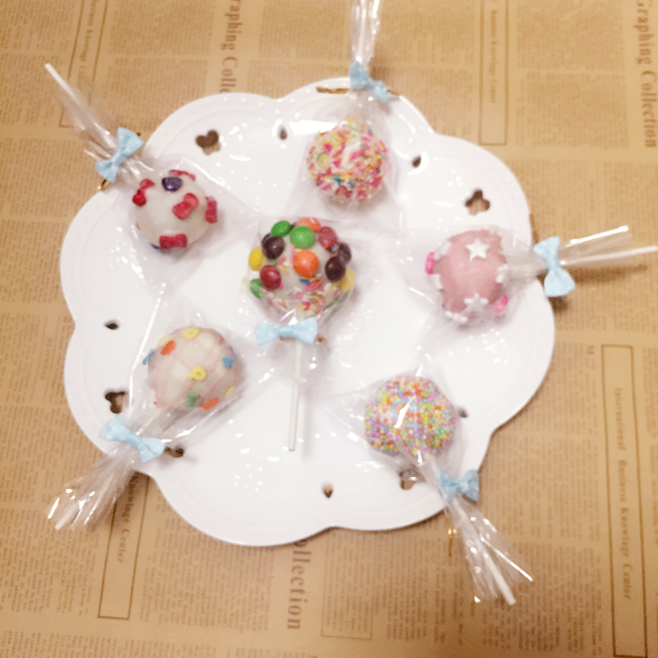 棒棒糖蛋糕 cake pops 做法