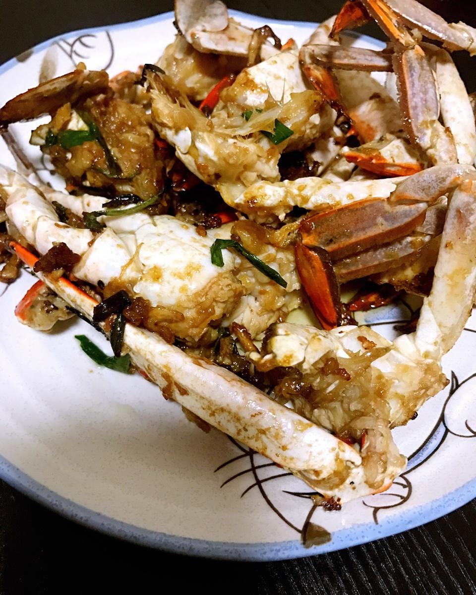 葱姜炒梭子蟹