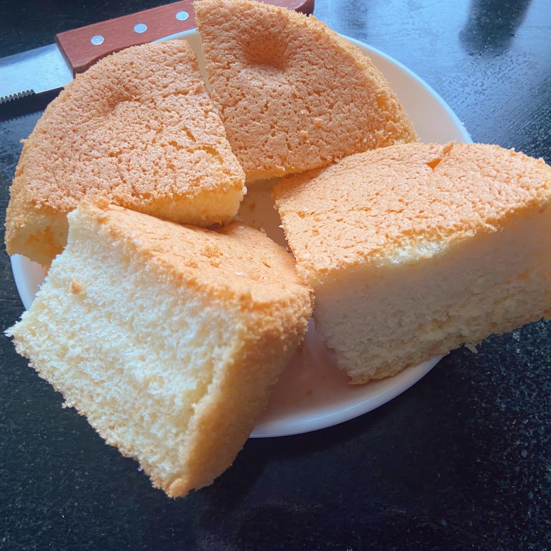六寸戚风蛋糕（自用）