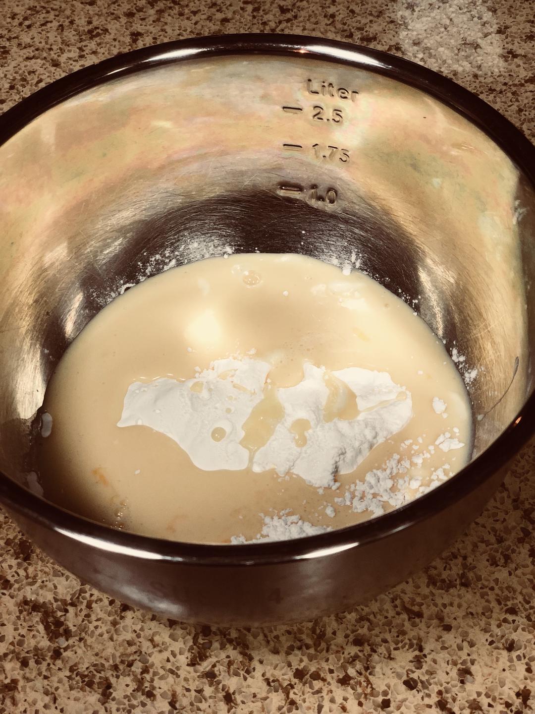 纯奶手撕吐司的做法 步骤1