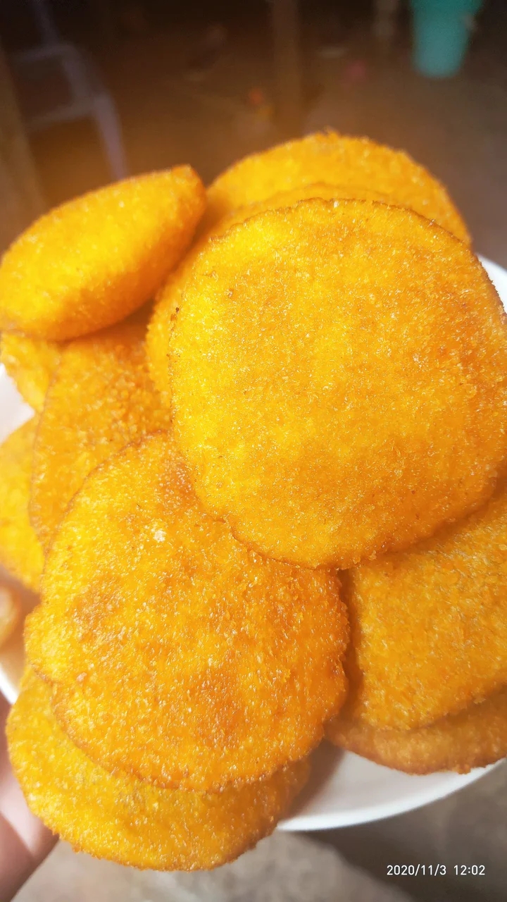 消耗南瓜神仙吃法——南瓜饼做成空心才好吃！