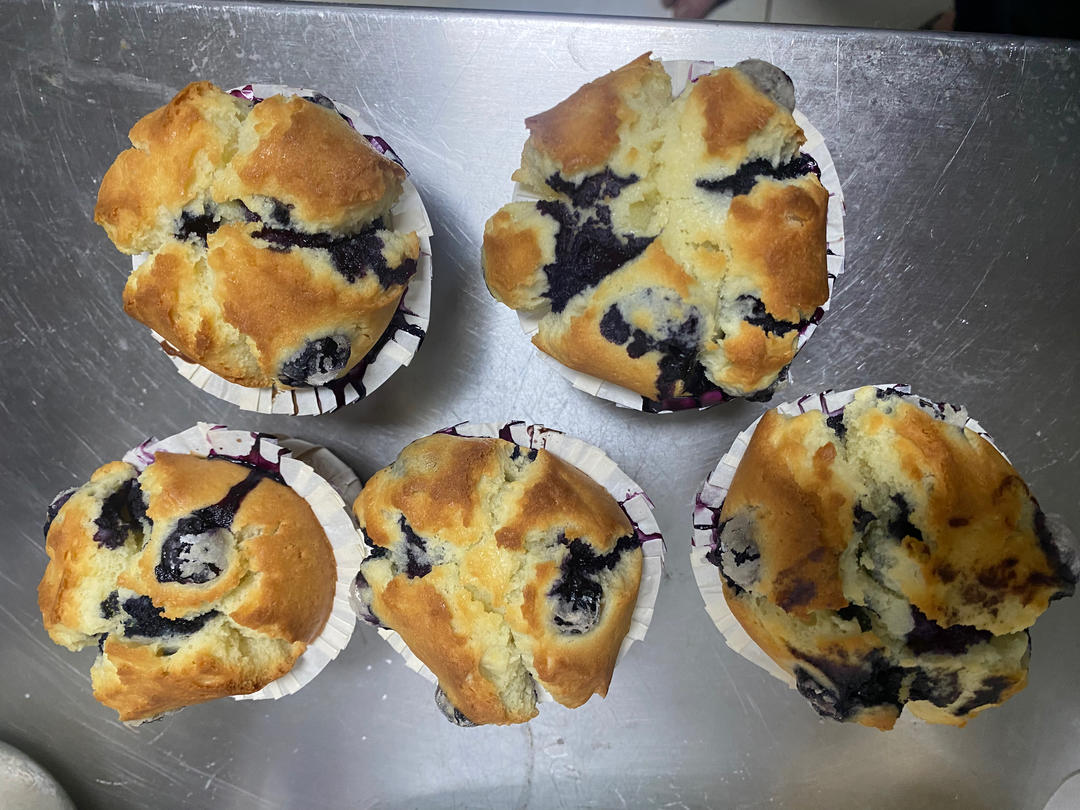 爆酱蓝莓马芬