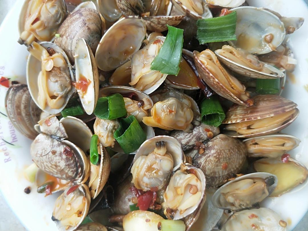爆炒花蛤