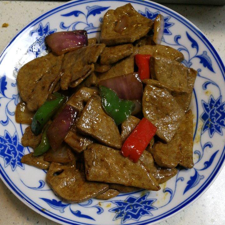 嫩炒猪肝