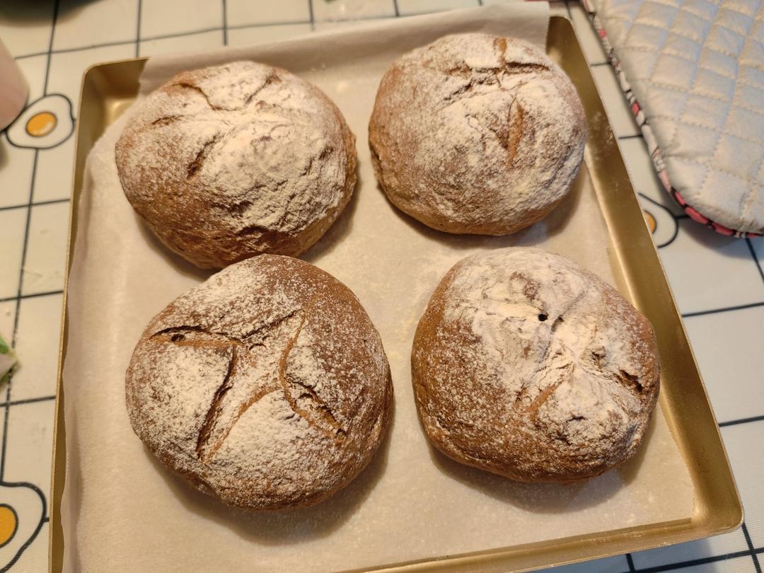 巧克力全麦欧包