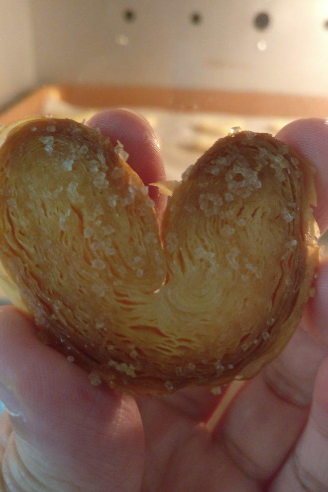 基础千层酥皮做法--附果酱酥、风车酥、蝴蝶酥和羊角酥整形