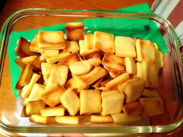 牛奶方块小饼干