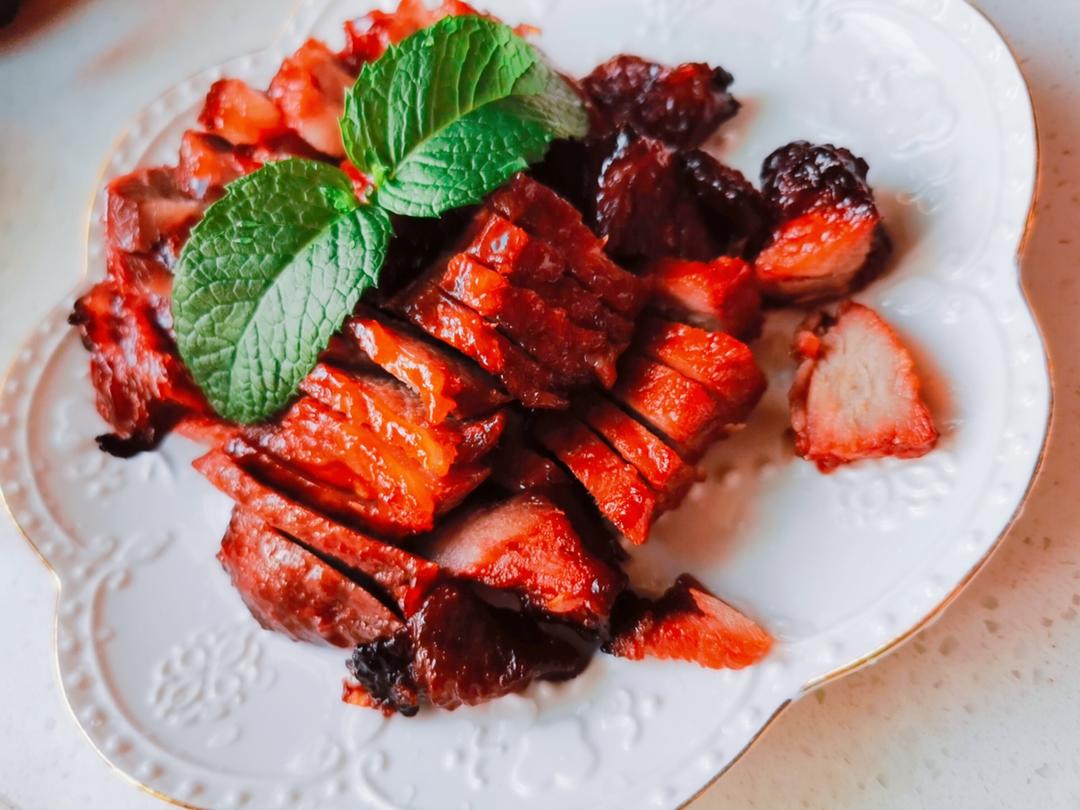 自制蜜汁叉烧（烤箱版）