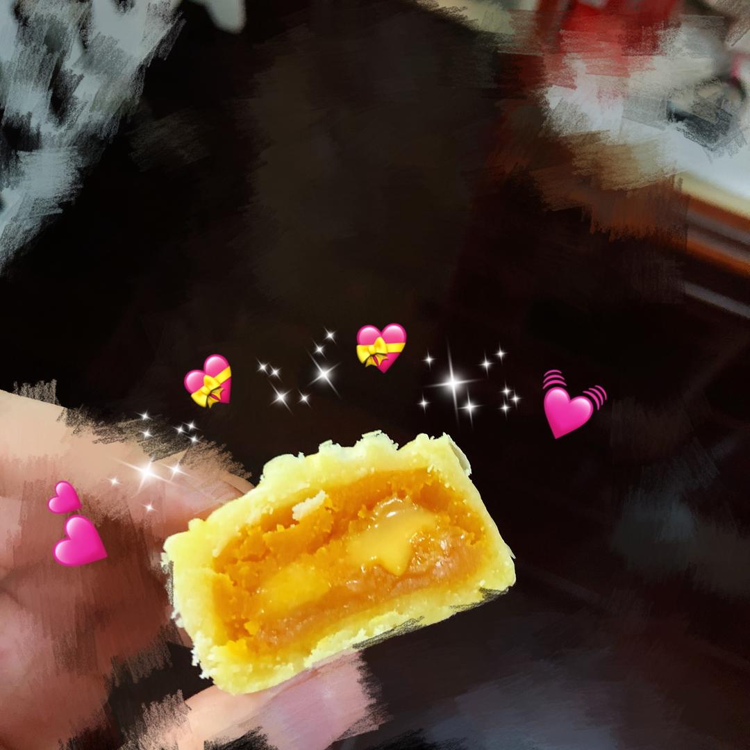 超详细图解版--流心奶黄月饼