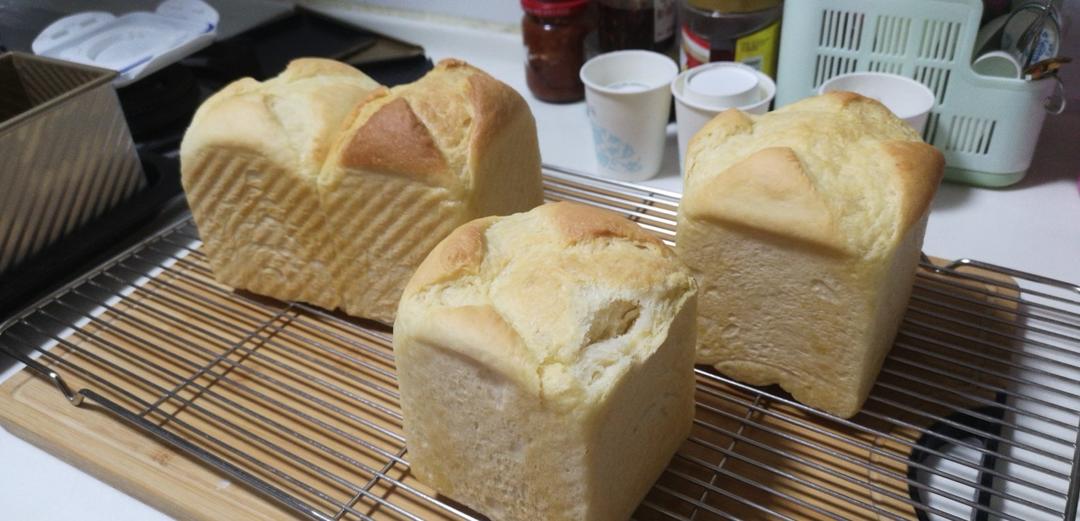 温柔咸香--奶盐小吐司