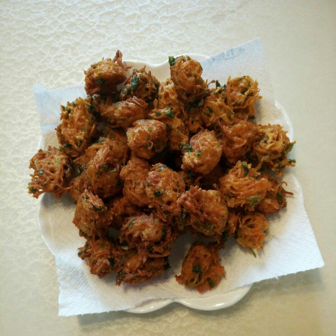 炸素丸子