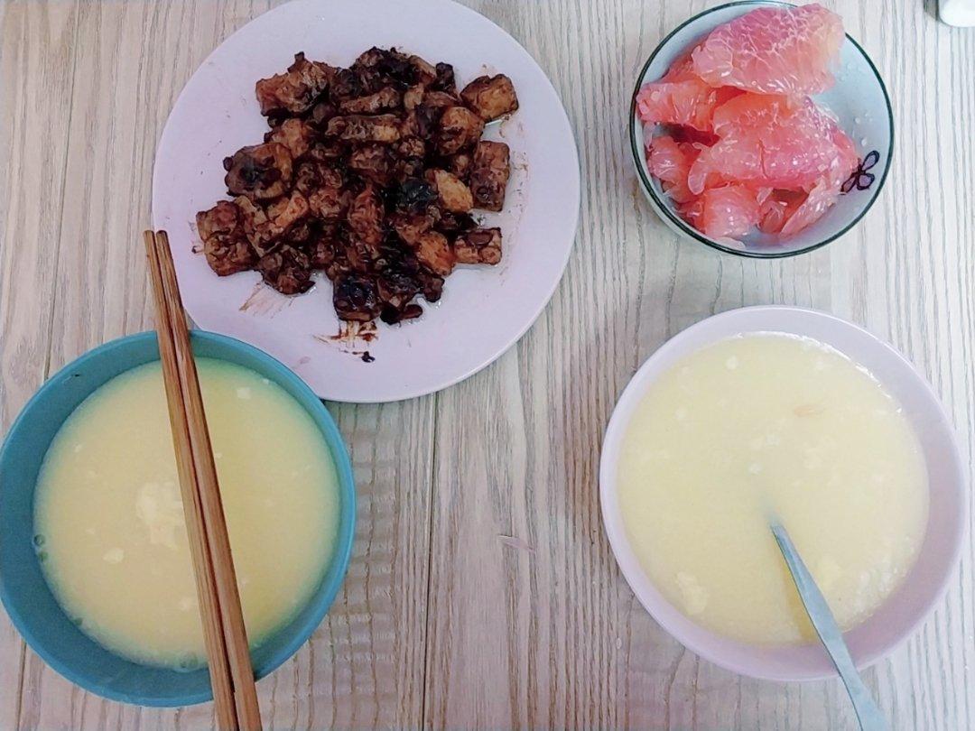 豆瓣酱油煎老豆腐