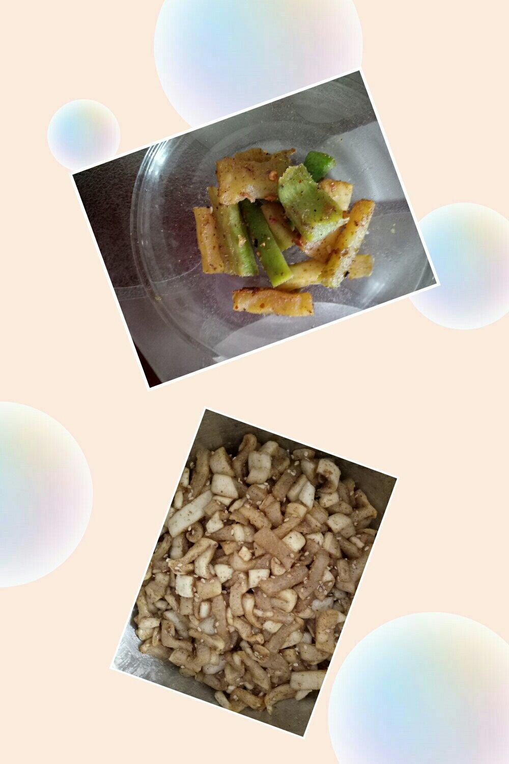 腌萝卜干---小时候的味道
