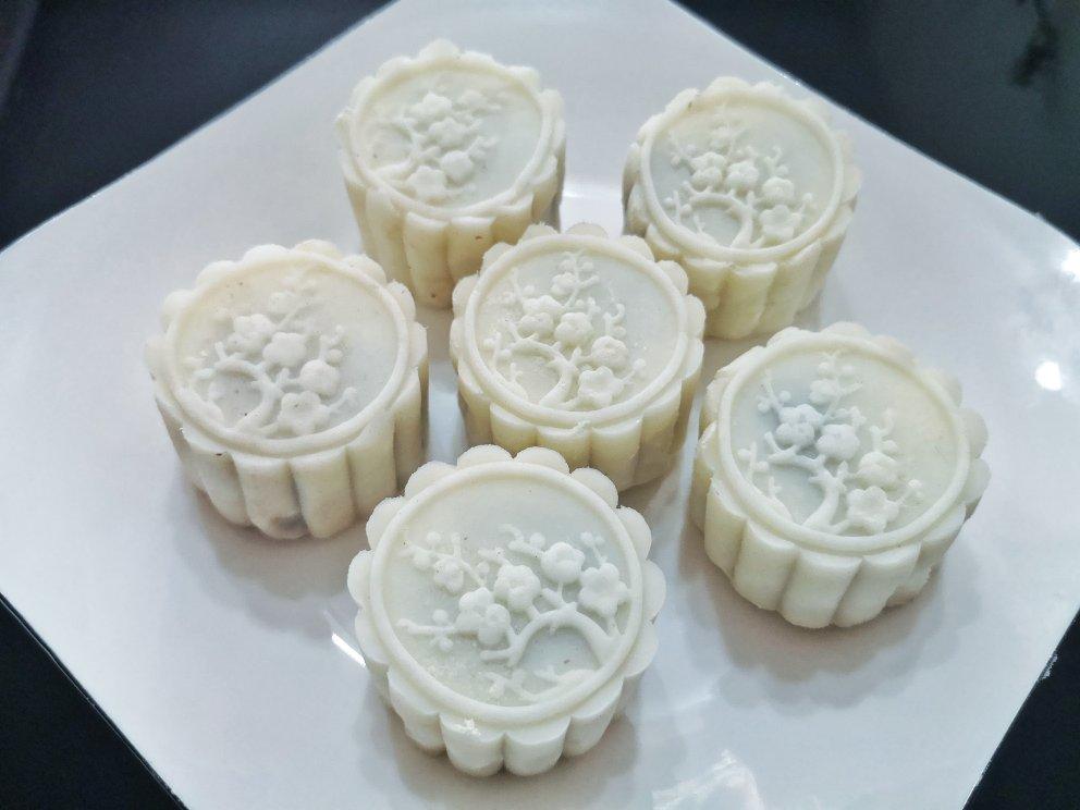 【微波红楼山药糕】无油无糖外层+红豆馅