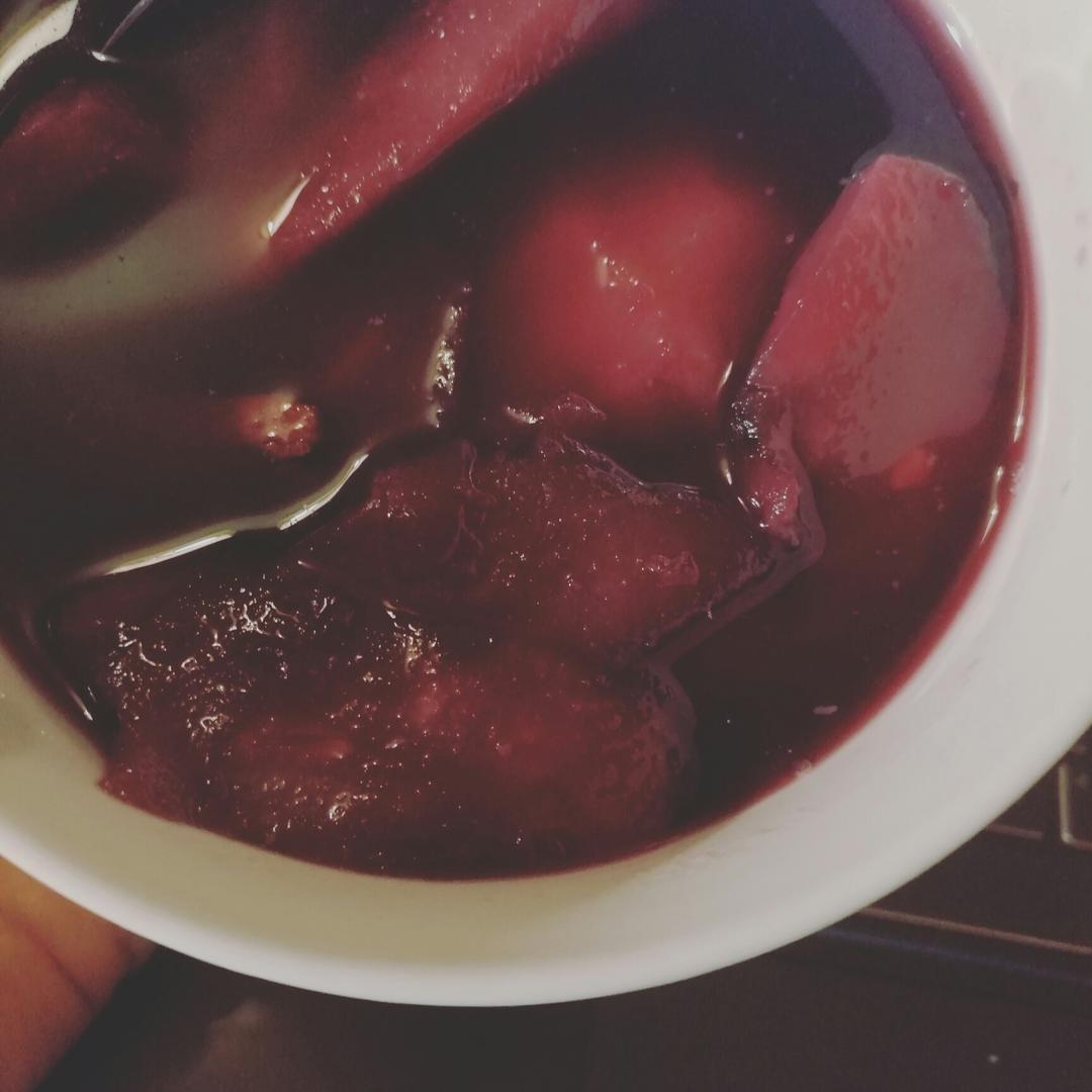 法式红酒梨