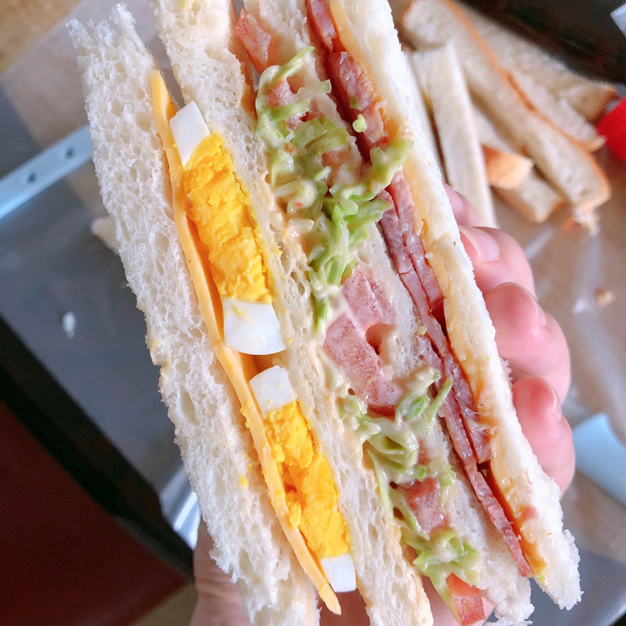 减肥最爱三明治