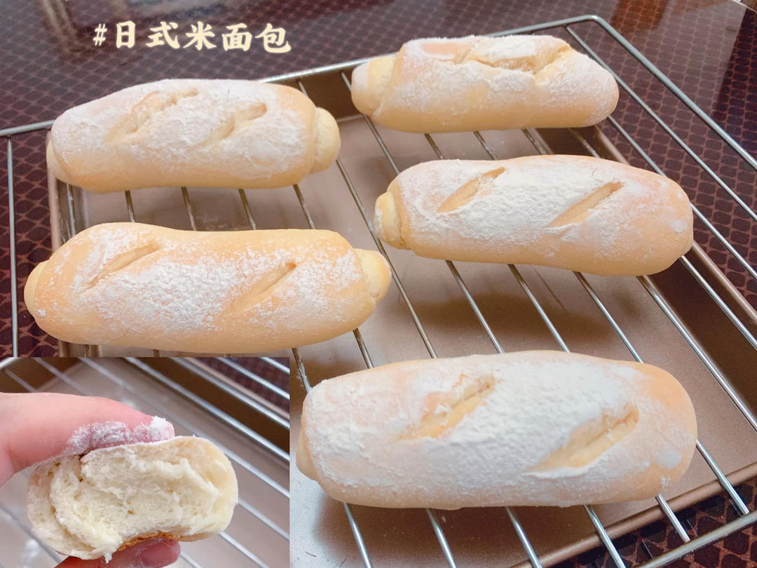 大米面包 名师配方 非预拌粉 低油低糖