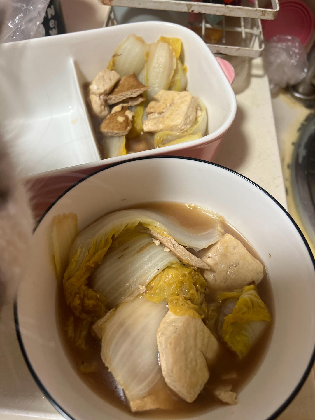 白菜豆腐这样做😋连汤汁都不剩🔅鲜美又美味