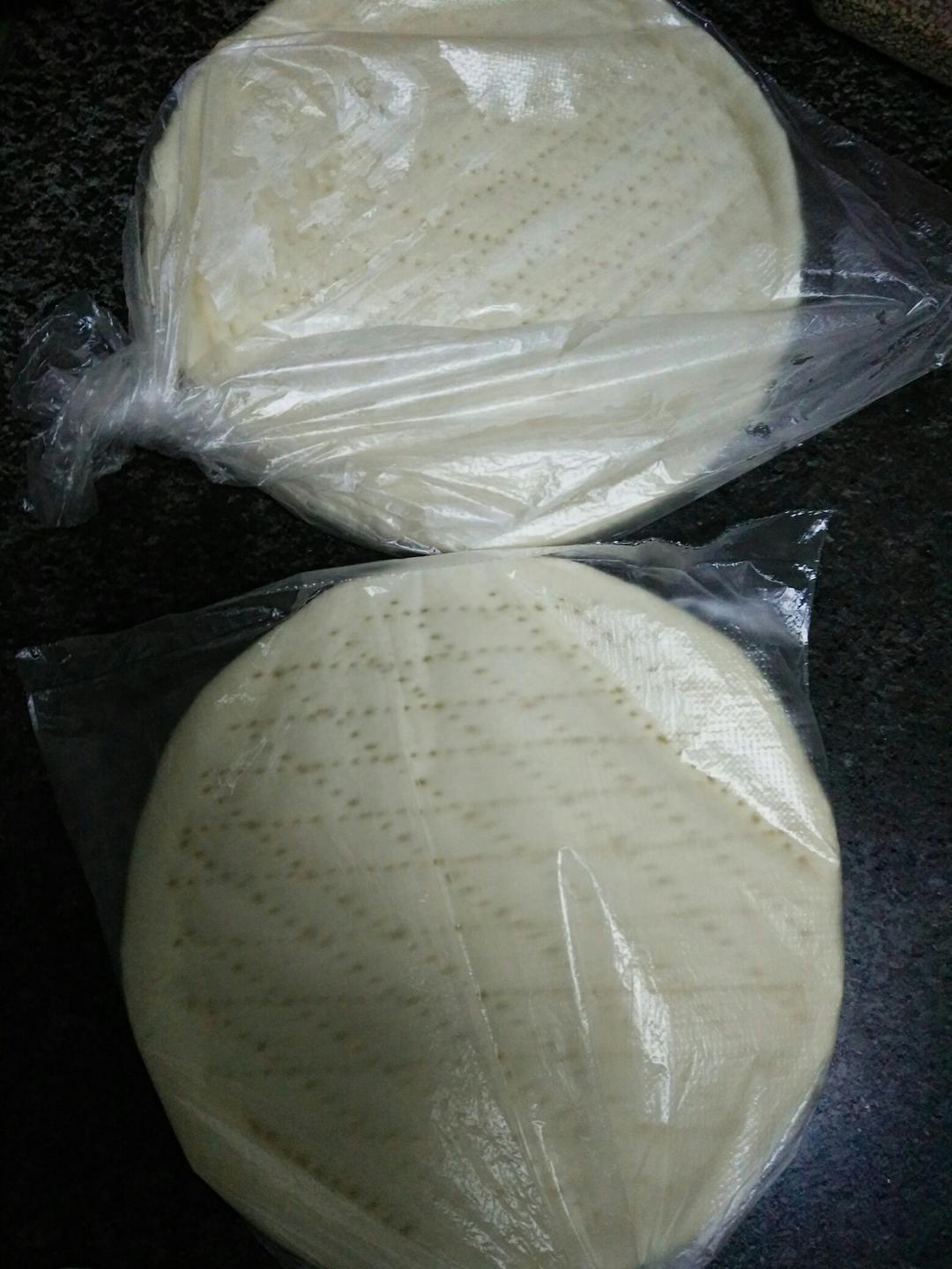 八寸披萨饼皮（四个）制作