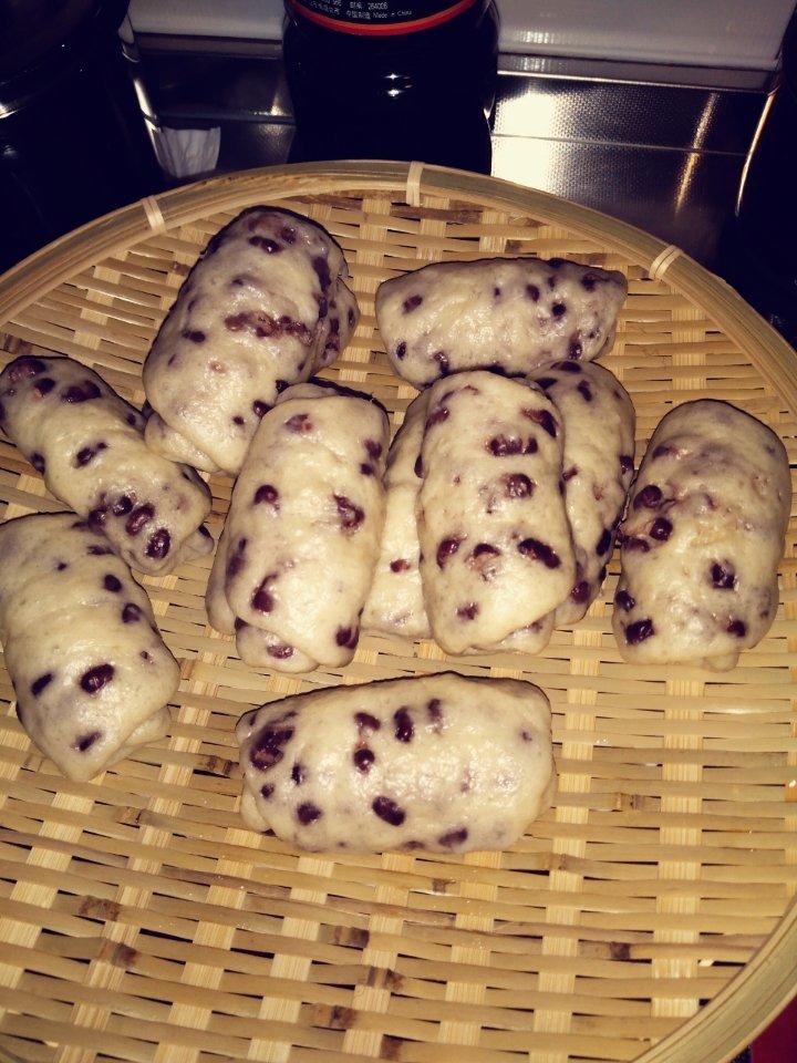 红豆卷馒头