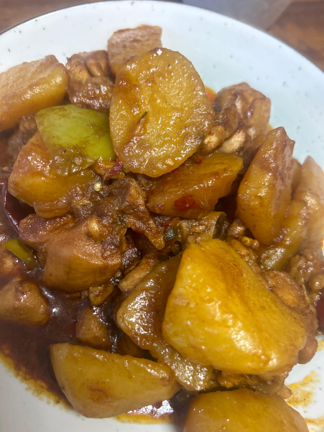 土豆烧鸡（非常下饭哦~）