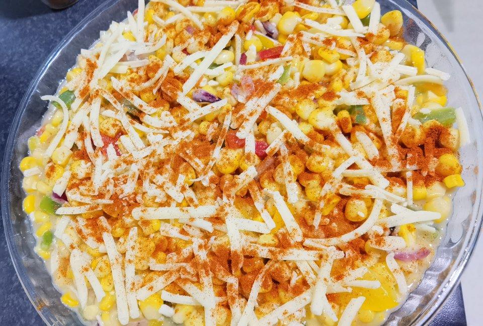 甜玉米菲达芝士tortilla