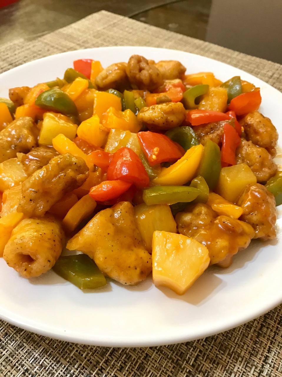 【中餐厅】张亮版菠萝咕咾肉