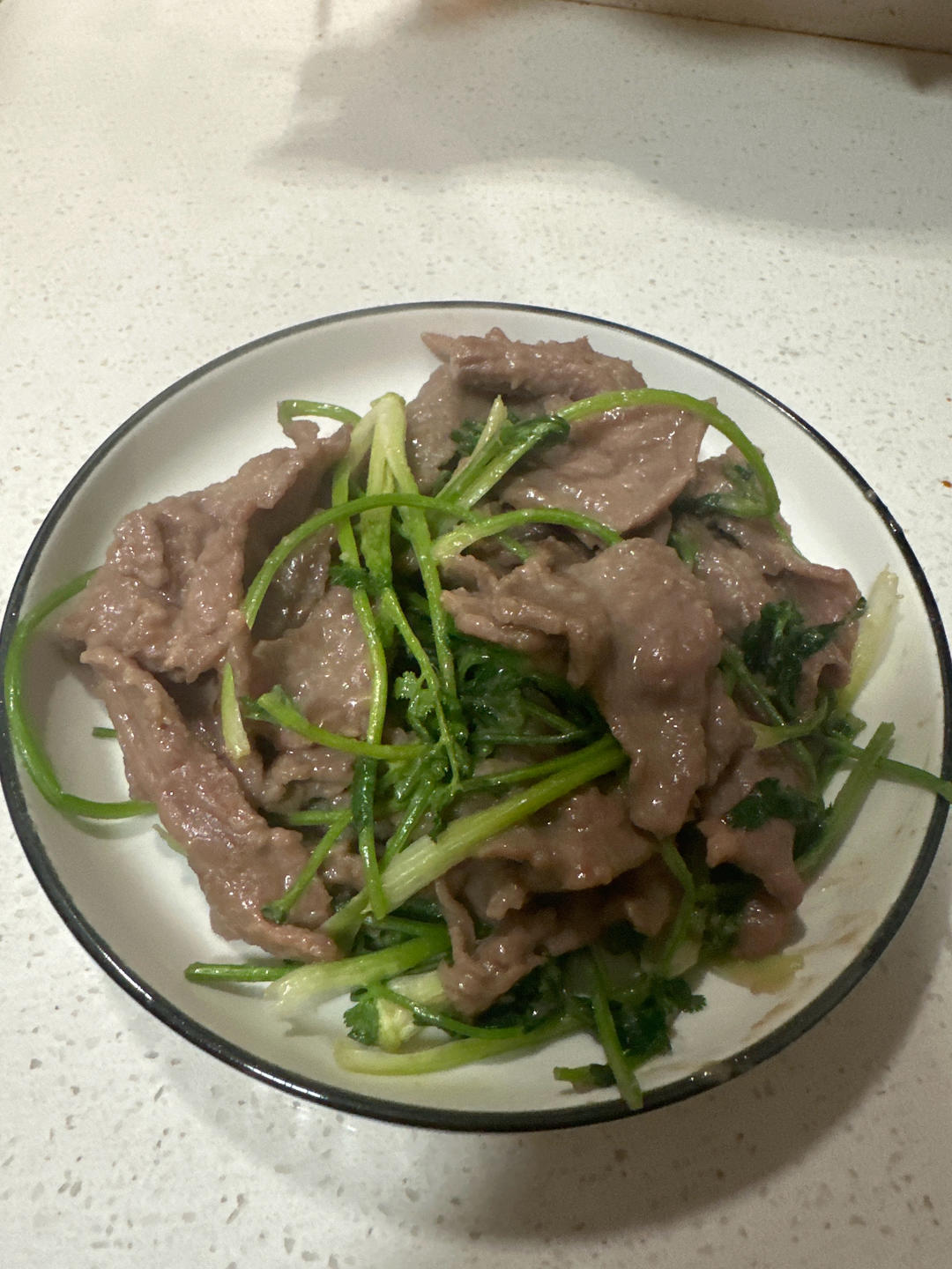 嫩炒牛肉片