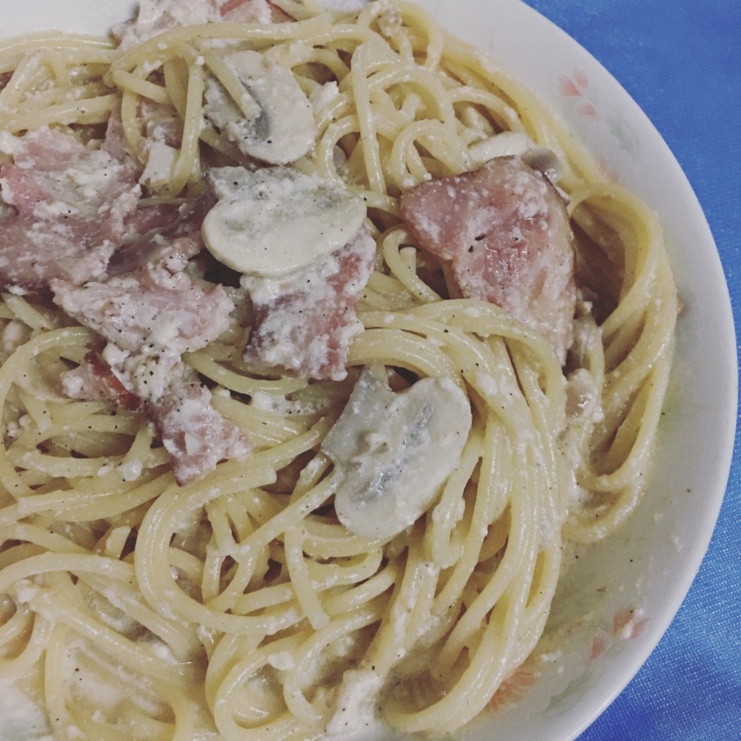 芝士培根意大利面