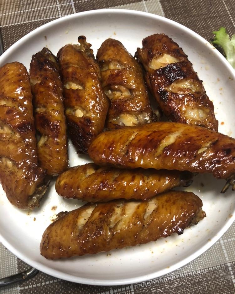 蜜汁鸡翅（烤箱）
