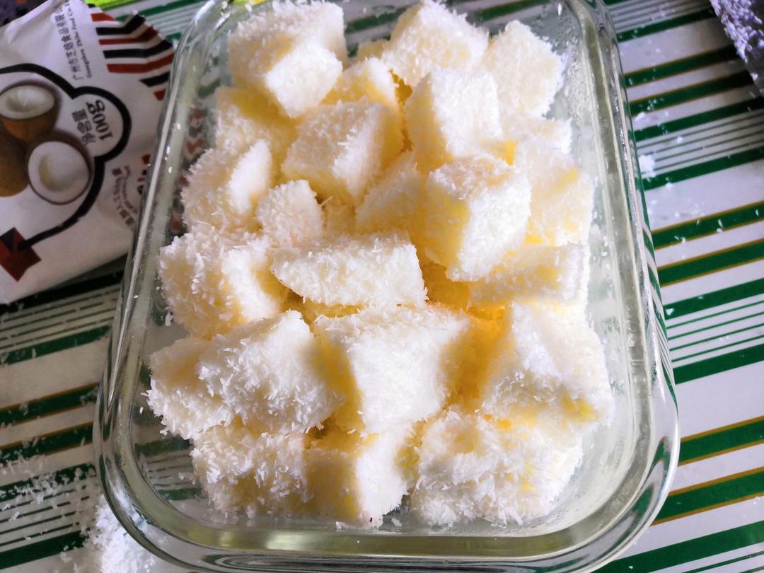 （只需4种材料)牛奶小方