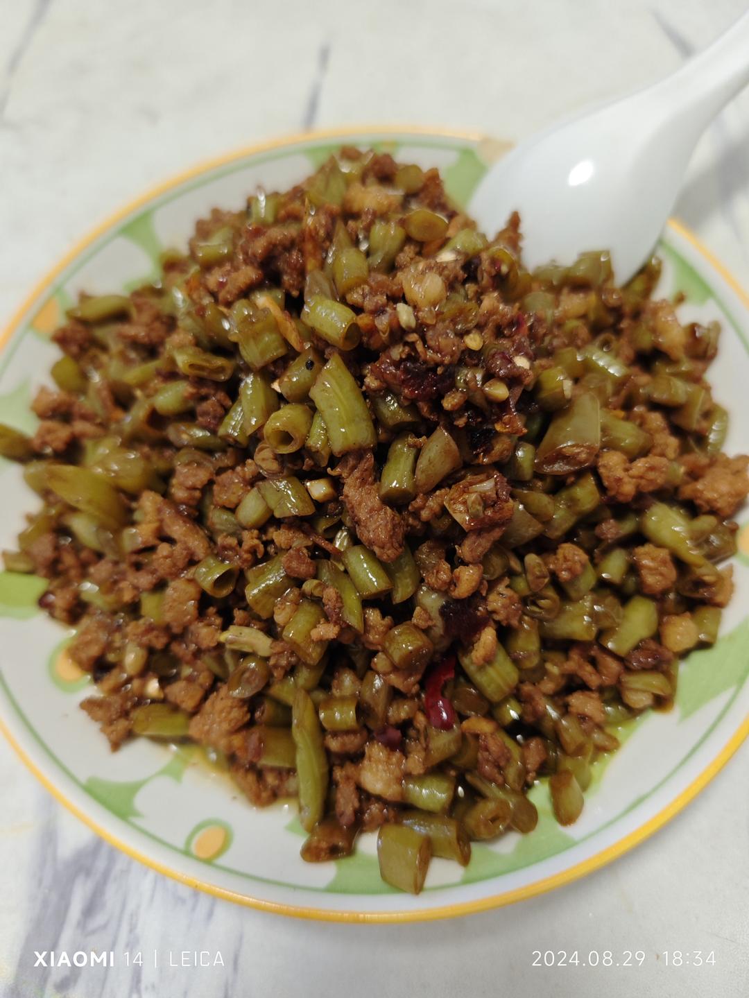 肉末酸豆角