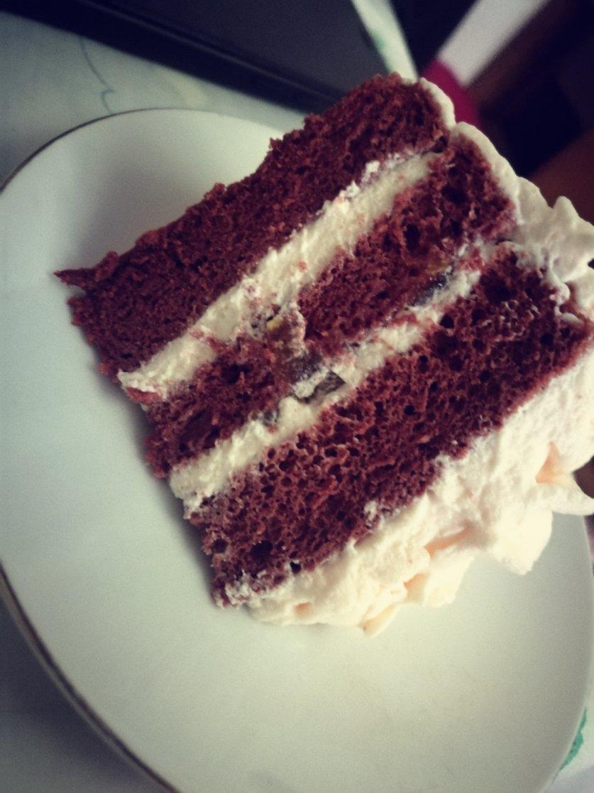 8寸红丝绒，戚风蛋糕