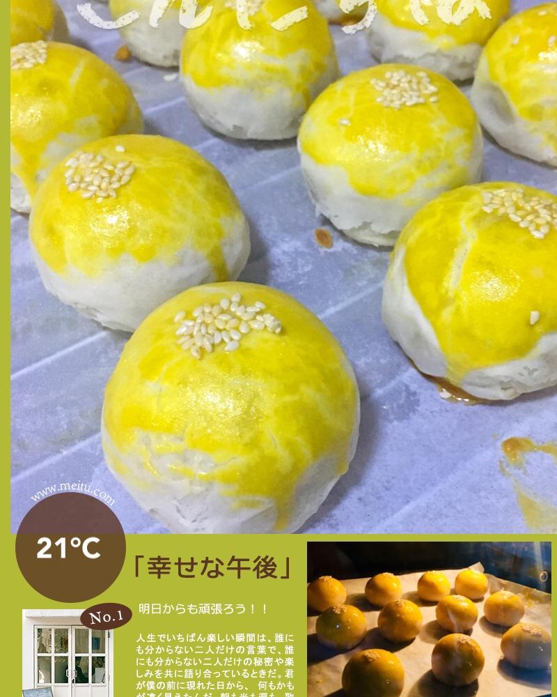 蛋黄酥 Danhuangsu
