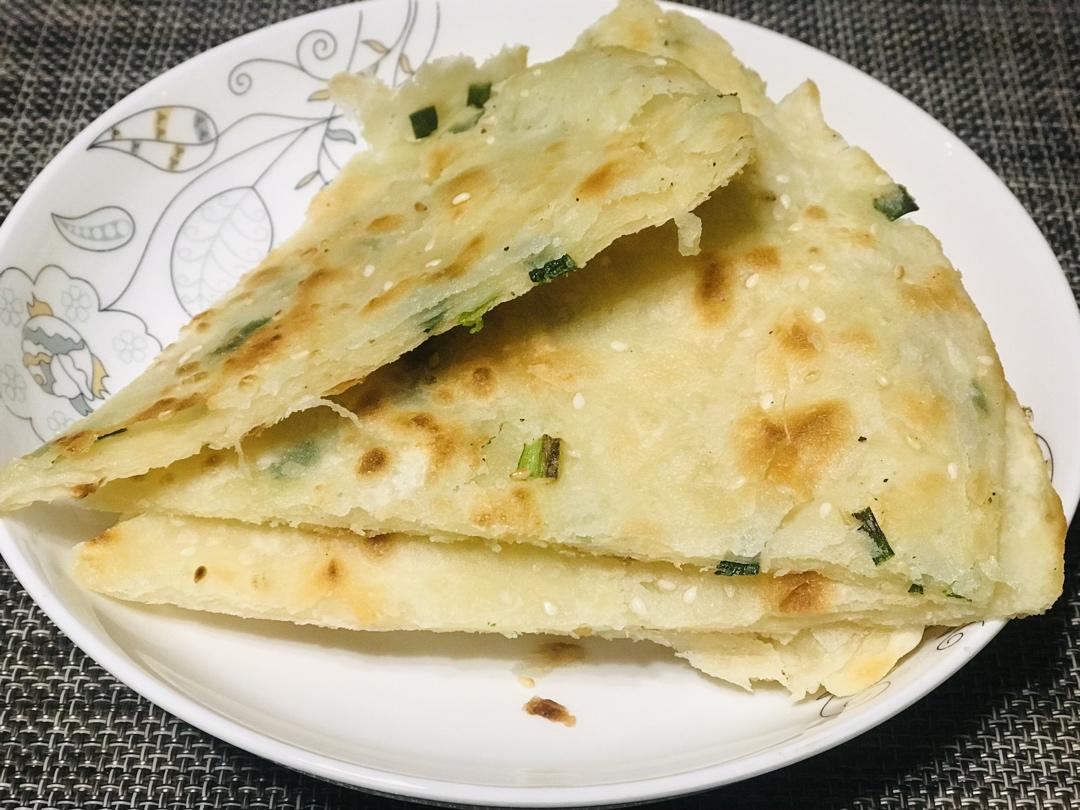 家庭版油酥葱油饼