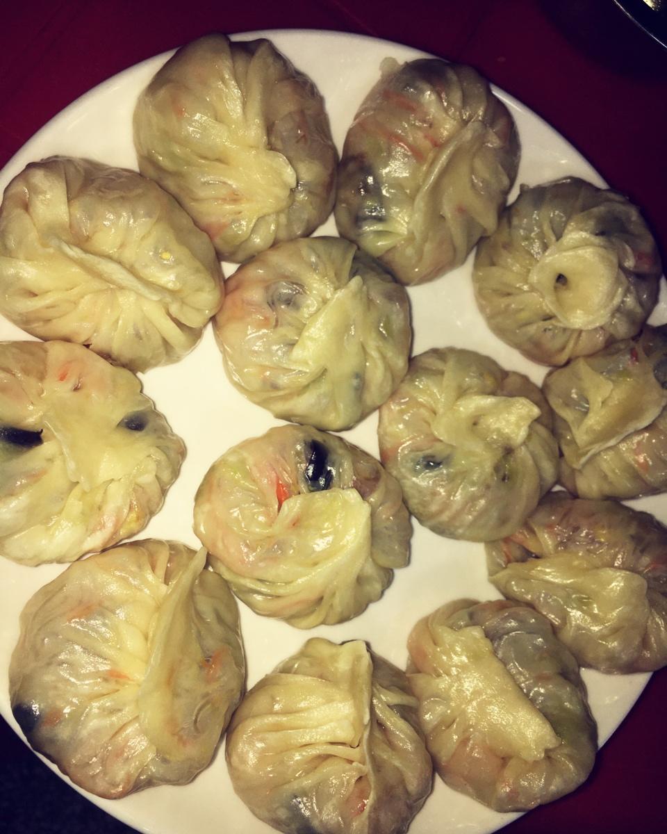 薄皮馅多的素包子（饺子皮版）