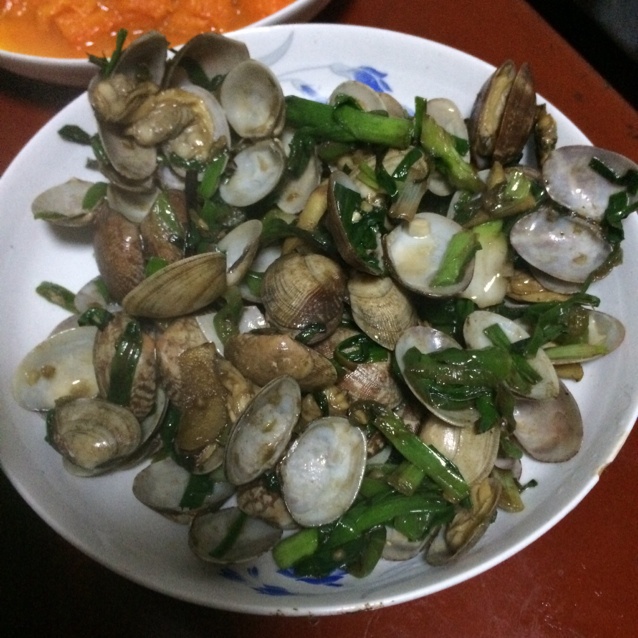 爆炒花甲螺