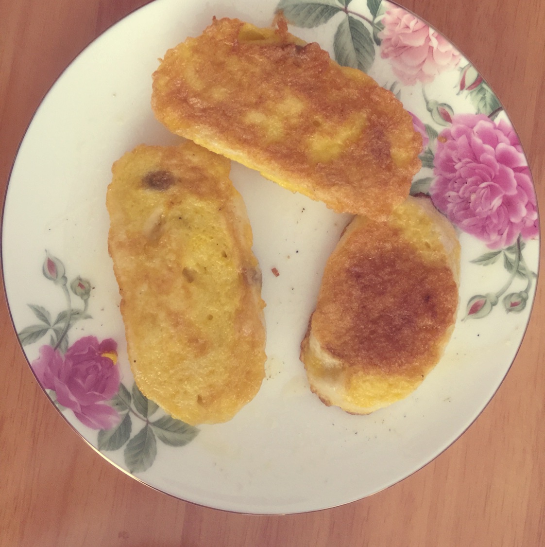 早餐鸡蛋馒头片