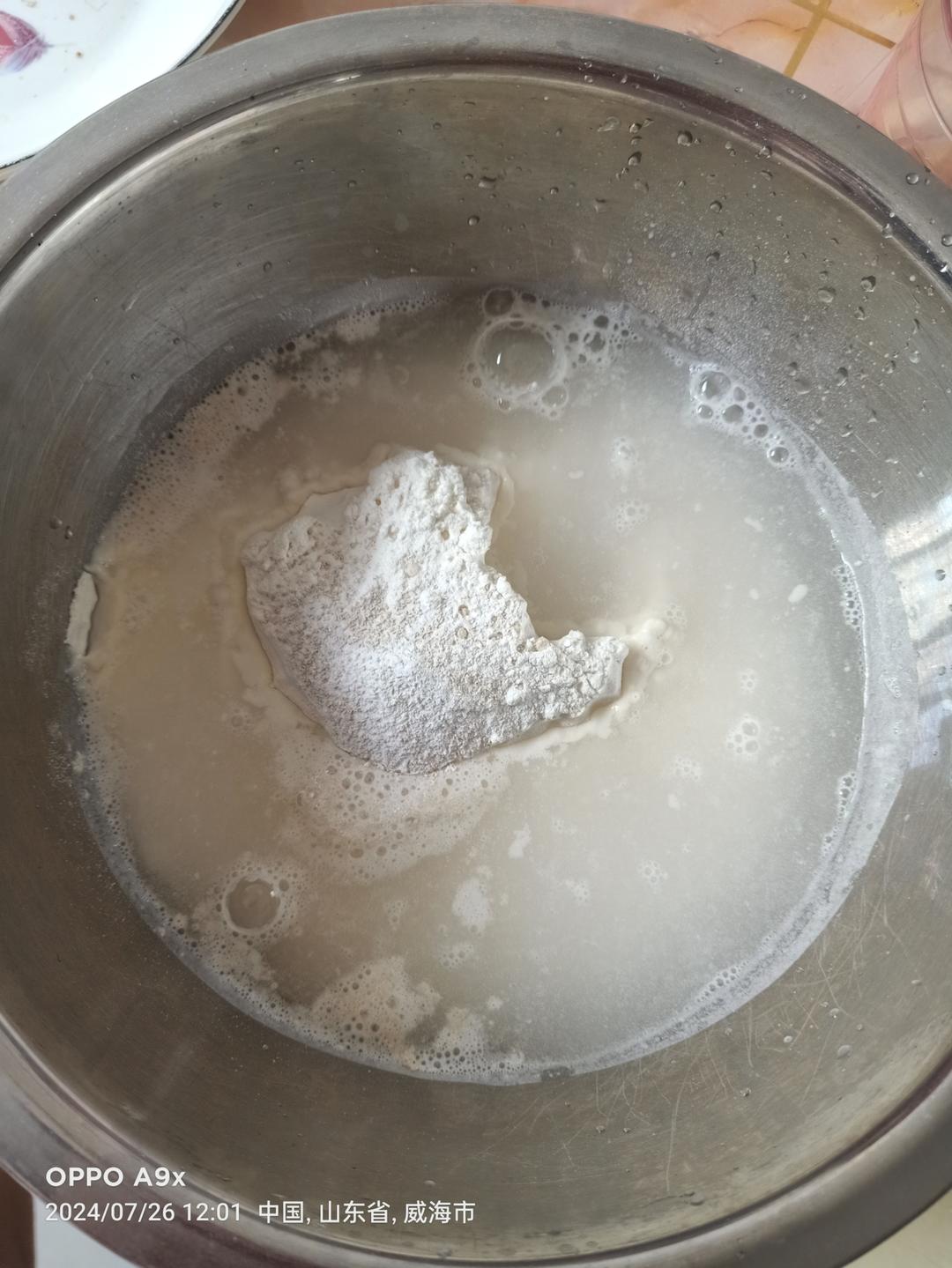 纯奶手撕吐司的做法 步骤1