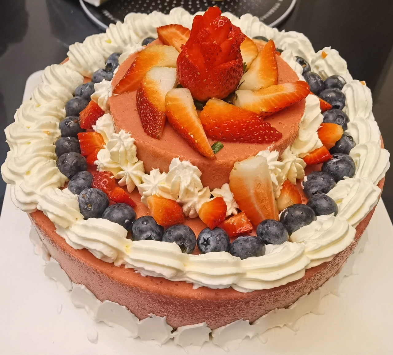 草莓慕斯蛋糕🍓