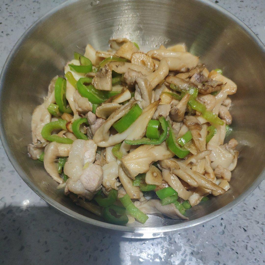 素炒平菇