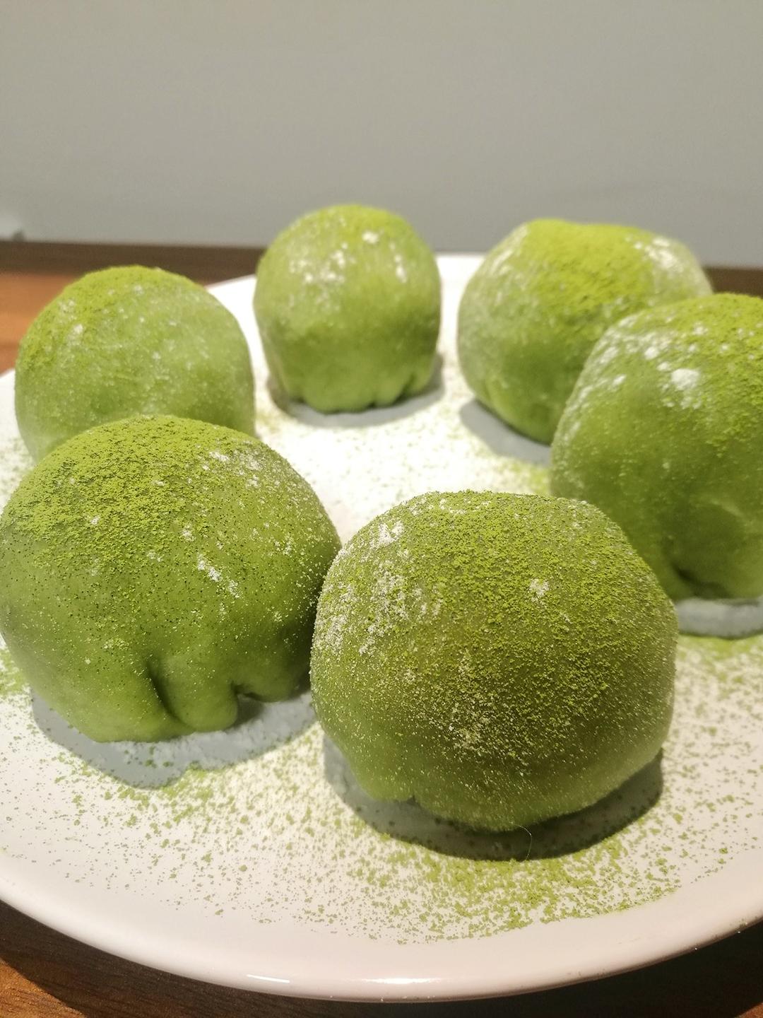 猫头兔做的草莓大福——原味&抹茶味