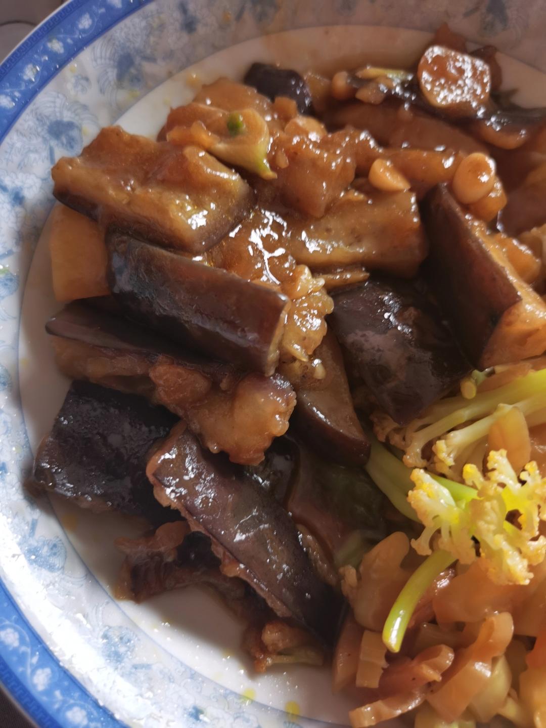土豆豆角烧茄子