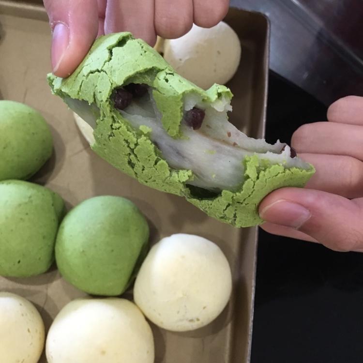 蜜豆麻薯包