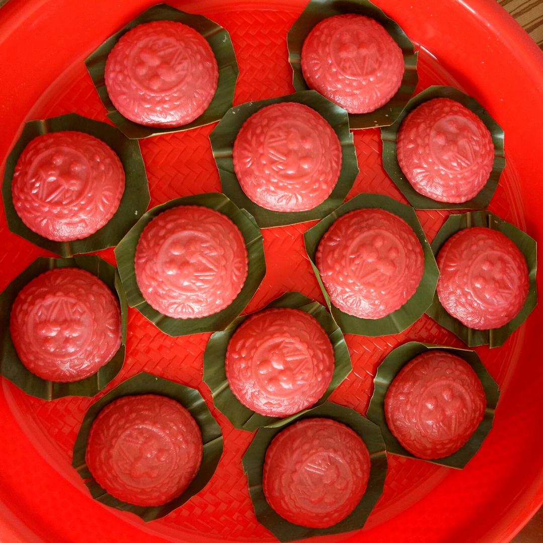 莆田红团 巧手厨娘666做的莆田红团 ,蜜豆馅(绿豆