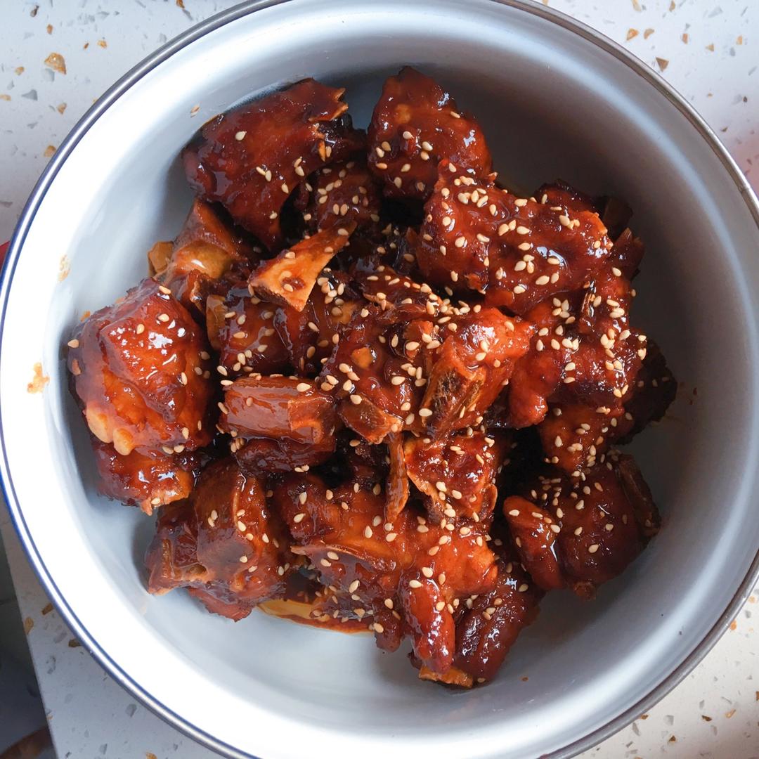 懒人版糖醋排骨